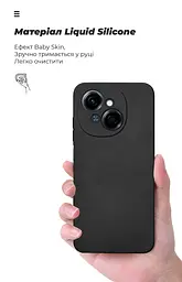 Чехол ArmorStandart ICON для Tecno Spark Go 1 (KL4) Camera cover Black (ARM81215) - мініатюра 7