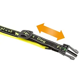 Нашийник для собак Ferplast Sport Dog C25/55 нейлоновий жовтий 2.5х45-55 см 78004128 - мініатюра 3