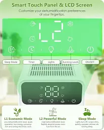 Портативний електричний осушувач повітря Honmicon Mini Dehumidifier D1A - мініатюра 3