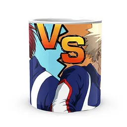 Кружка GeekLand Моя геройська академія My Hero Academia Тодороки проти Бакуго MHA 02.503 - мініатюра 2