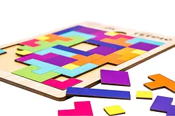 Головоломка дерев'яна Арт-70063 "Тетріс" PuzzleOk - мініатюра 2