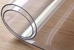 М'яке скло Прозора силіконова скатертина на стіл Soft Glass Захист для меблів 1.5х1.0 м (Товщина 1.5 мм) - мініатюра 10