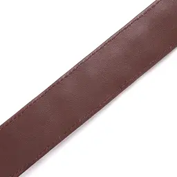 Ремінь-автомат з натуральної шкіри крокодила (каймана) коричневий CROCODILE LEATHER 18235 120 см - мініатюра 9