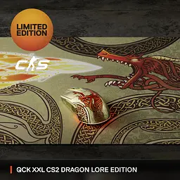 Ігрова поверхня SteelSeries Qck XXL CS2 Edition (Dragon Lore) - мініатюра 7