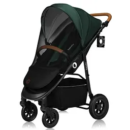 Прогулянкова коляска Lionelo Natt Green Emerald (LO-NATT GREEN EMERALD) - мініатюра 3
