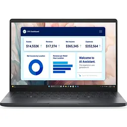 Dell Ноутбук Pro 13 13.3" QHD+ Touch, Intel U7 268V, 32GB, F512GB, UMA, Win11P, чорний