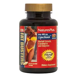 Жироспалювач Ultra Fat Busters, 60 таблеток Natures Plus fit0016633 - мініатюра 1