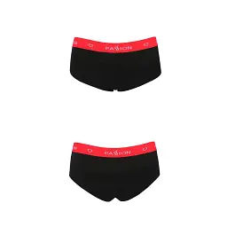 Трусики-шортики Passion PS003 Panties black L - мініатюра 2