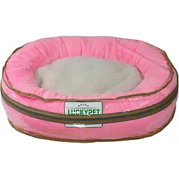 Лежак Luсky Pet Роксі №1, рожевий, 42х52х10 см - мініатюра 2