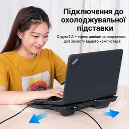 Кабель Vention CONBH USB 3.0 USB-A - USB-A 2 м чорний (CONBH) - мініатюра 13