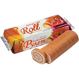 Рулет ХБФ Фірмовий Крем-вишня 290 г (138222) - мініатюра 2