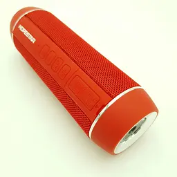 Бездротова акумуляторна колонка Bluetooth акустика з ліхтарем та кріпленням на кермо Hopestar P11 червоний