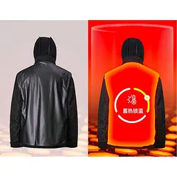 Термокуртка Ninetygo 3M Waterproof/warm Black 3XL (6941413230704) [116091] - мініатюра 4