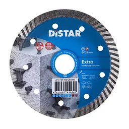 Круг алмазний відрізний Distar Turbo Extra (125x2.2x9x22.23 мм)