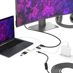 USB-Хаб j5create JCD373-N, USB Type-C 5-в-1 (JCD373-N) - мініатюра 5
