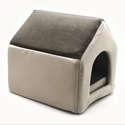 Будиночок для собак та котів Zoo-hunt Елегант коричневий №3 385х480х430 мм (ZH40886853-1)