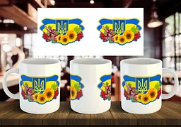 Чашка "Українська державна символіка (2)" 330 мл