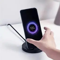 Бездротовий зарядний пристрій Xiaomi 20W Vertical Wireless Charger Stand (WPC02ZM) [44287] - мініатюра 5