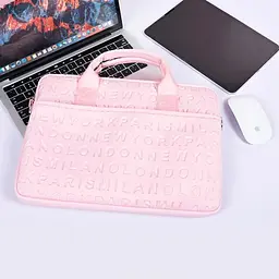 Сумка для ноутбука Wiwu Cosmo Slim Case for MacBook 13,3" / 14" Pink Sand [61762] - мініатюра 2