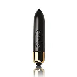 Анальна пробка з віброкулею Rocks Off Petite Sensations Plug Black, 10х2 см, чорний - мініатюра 2