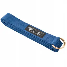 Ремінь для йоги 4FIZJO 300 см 4FJ0528 Blue (P-5907739318435) - мініатюра 3