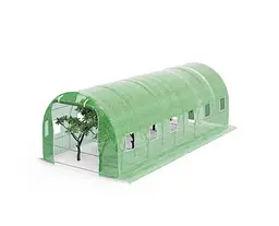 Теплиця тунельна Greenhouse 18м2 (600х300х200см.) - мініатюра 3
