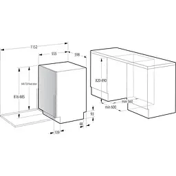 Посудомийна машина Gorenje GV 642 E90 - мініатюра 4