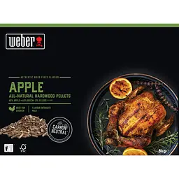 Деревні пелети Weber Apple 8 кг (18291) - мініатюра 2