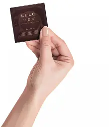 Презервативи Lelo Hex Respect XL 12 шт. (ROZ6501053567) - мініатюра 4