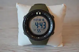 Чоловічий наручний годинник Skmei 1420 Зелений - мініатюра 10