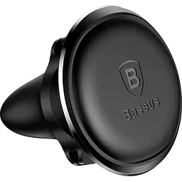 Автотримач Baseus Magnetic Air Vent Car Mount With Cable Clip Black (SUGX020001) [100043] - мініатюра 2