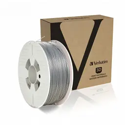 Пластик для 3D-принтера Verbatim ABS 1.75мм Aluminium Grey 1kg (55032) - мініатюра 2