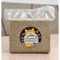 Наповнювач соєвий Goldy Cat Tofu класік 6 л (36850) - мініатюра 2