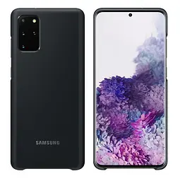 Чохол оригінальний LED Cover EF-KG985CBEGRU для Samsung Galaxy S20 Plus (6.7") Black - мініатюра 2