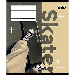 Зошит шкільний Yes Street energy А5 18 аркушів клітинка 25 шт. (769079) - мініатюра 3