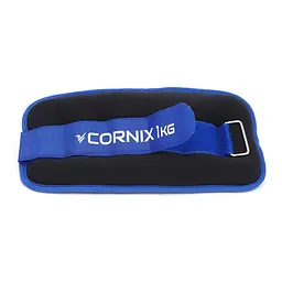 Обважнювачі-манжети Cornix для ніг та рук 2 x 1 кг XR-0173 - мініатюра 4