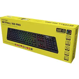 Клавіатура HATOR Skyfall 100 PRO Silent Switches Wireless UK-ISO Black (HTK4101EU) - мініатюра 7