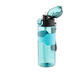 Пляшка для води Ardesto Fitness 800 мл блакитна (AR2280EB) - мініатюра 6