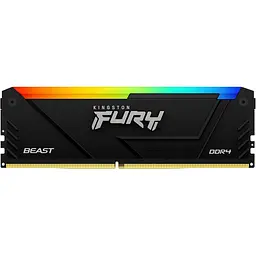 Пам'ять ПК Kingston DDR4 8GB 3200 FURY Beast RGB