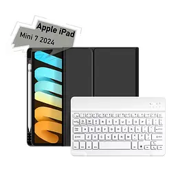 Чохол до планшета BeCover with keyboard Apple iPad Mini 7 2024 Black (712992)