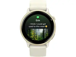 Смарт-годинник Garmin Vivoactive 6 Lunar Gold with Bone Band (010-02985-01) - мініатюра 2
