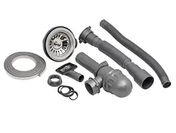 Мийка кухонна Brinex 6080-R 0.6 мм, накладна BRIN6080RSAT06 - мініатюра 6