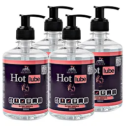 Iнтим-змазка зігріваюча "Hot Lube" ТМ "Fresh Heaven", 500 мл блок 4 шт