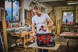 Сумка для інструменту Bag 45/29, поліестер, 29х45х22см Einhell hoz0012838 - мініатюра 4