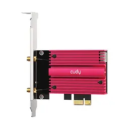 Адаптер WiFi 7 Cudy WE9300S BE9300 PCI Express тридіапазонний з Bluetooth 5.4 (73-00599) - мініатюра 2