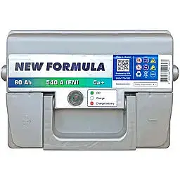 Акумулятор автомобільний New Formula 6СТ-60Ah АзЕ 540А (EN) (+/-) - мініатюра 3