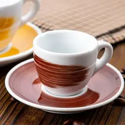 Чашка Ancap cappuccino large 260 мл, серія Verona Millecolori Brown (35130) - мініатюра 2