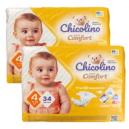 Підгузки Chicolino Soft Comfort 4 (7 - 14 кг), 68 шт