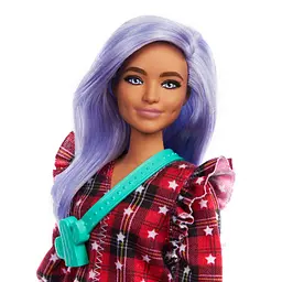 Лялька Barbie Модниця у клітчастій сукні (GRB49) - мініатюра 4