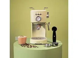 Ріжкова кавоварка еспресо Cecotec Cumbia Power Espresso 20 Retro Green (CCTC-01723) - мініатюра 6